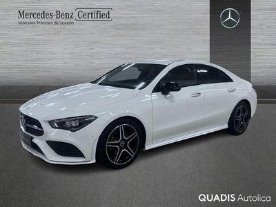 Usado Mercedes CLA180 136 CV (100 kW) 2022 Blanco polar Berlina