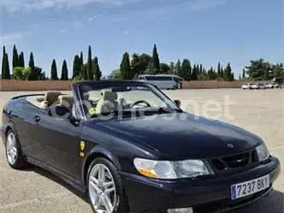 Usado Saab 9-3 150 CV (110 kW) 2001 Azul Descapotable