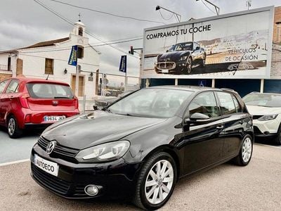 Usado VW Golf VI 105 CV (77 kW) 2010 Negro Utilitario