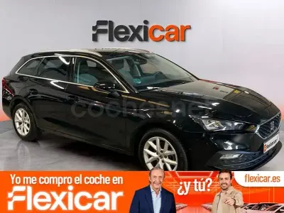 Usado Seat Leon FR 115 CV (84 kW) 2025 Negro Berlina