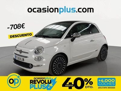 Usado Fiat 500 Mirror 69 CV (50 kW) 2018 Blanco Utilitario