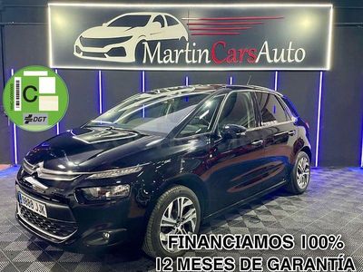 Usado Citroën C4 Picasso Intensive 130 CV (95 kW) 2015 Negro Monovolumen
