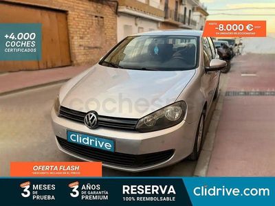 Usado VW Golf VI Sport 105 CV (77 kW) 2010 Gris / plata Utilitario