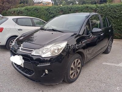 Usado Citroën C3 Attraction 68 CV (50 kW) 2015 Negro Berlina