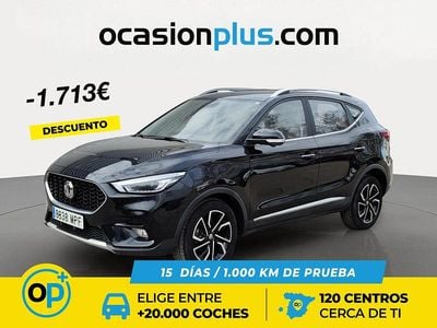 Usado MG ZS Luxury 106 CV (77 kW) 2024 Negro Recogida
