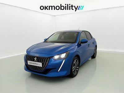 Usado Peugeot 208 Allure 100 CV (73 kW) 2021 Bleu vertigo Utilitario