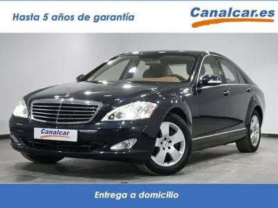 Usado Mercedes S500 387 CV (284 kW) 2006 Negro Berlina