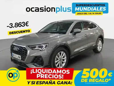 Usado Audi Q3 Advanced Plus 150 CV (110 kW) 2021 Gris SUV