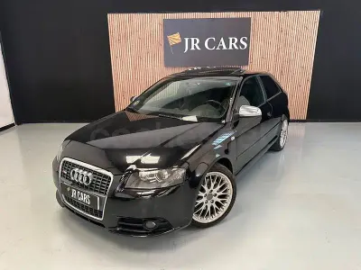 Usado Audi A3 S-Line 140 CV (102 kW) 2007 Negro Utilitario