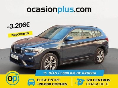 Usado BMW X1 136 CV (100 kW) 2017 Gris SUV