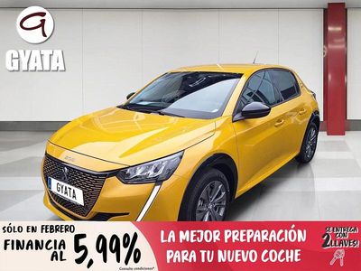 Usado Peugeot e-208 Allure 100 kW (136 CV) 2023 Amarillo Utilitario