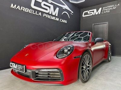 Usado Porsche 911 Carrera Cabriolet 385 CV (283 kW) 2022 Rojo Descapotable