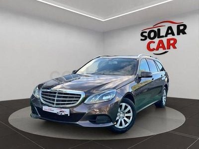 Usado Mercedes E200 136 CV (100 kW) 2013 Marrón Familiar