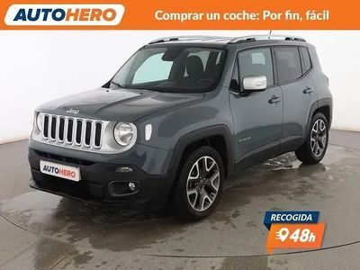 Käytetty Jeep Renegade Limited 120 HP (88 kW) 2015 Harmaa Katumaasturi