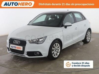 Usado Audi A1 Sportback Attraction 90 CV (66 kW) 2014 Blanco Utilitario