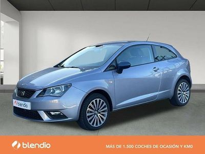 Usado Seat Ibiza Reference 75 CV (55 kW) 2015 Gris / plata Berlina
