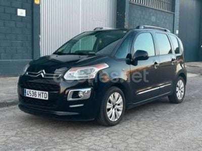 Negro Usado 2013 Citroën C3 Picasso Exclusive Monovolumen | 7200 € (Precio justo)