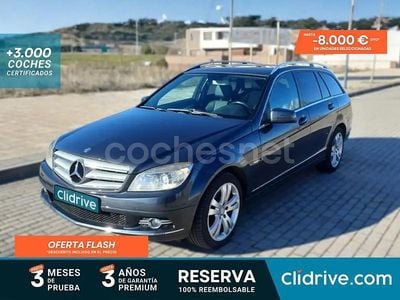Usado Mercedes C250 Avantgarde 204 CV (150 kW) 2009 Gris / plata Berlina