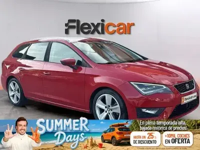 Usado Seat Leon FR 150 CV (110 kW) 2016 Rojo Familiar
