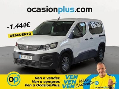 Usado Peugeot Rifter Active 100 CV (73 kW) 2022 Blanco Monovolumen