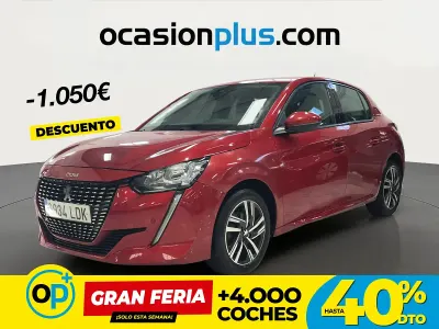 Usado Peugeot 208 Allure 100 CV (73 kW) 2019 Rojo Utilitario