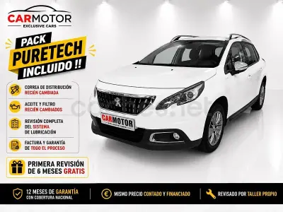 Usado Peugeot 2008 Style 110 CV (80 kW) 2018 Blanco SUV