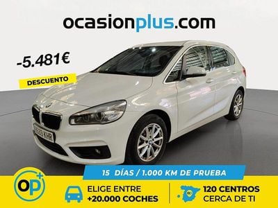 Usado BMW 216 Active Tourer 116 CV (85 kW) 2018 Blanco Monovolumen