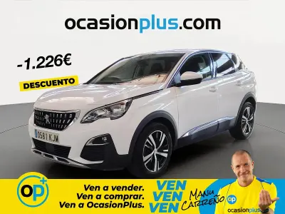 Usado Peugeot 3008 Allure 130 CV (95 kW) 2018 Blanco SUV