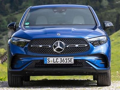Usado Mercedes GLC220 170 CV (125 kW) 2018 Azul SUV