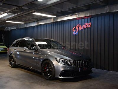 Usado Mercedes C63S AMG 510 CV (375 kW) 2019 Gris / plata Familiar
