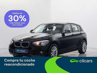 Usado BMW 116 116 CV (85 kW) 2013 Negro Utilitario