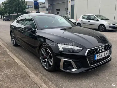 Usado Audi A5 Sportback 204 CV (150 kW) 2020 Negro Utilitario