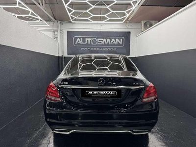 Käytetty Mercedes C220 Exclusive 170 HP (125 kW) 2015 Musta Sedan