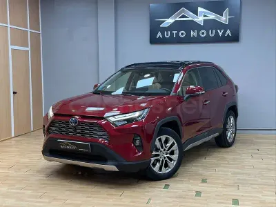 Usado Toyota RAV4 Hybrid Luxury 218 CV (160 kW) 2023 Granate SUV