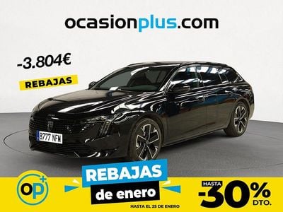 Negro Usado 2024 Peugeot 508 GT Familiar | 25.350 € (Un poco caro)