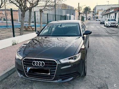 Usado Audi A6 177 CV (130 kW) 2012 Negro Berlina