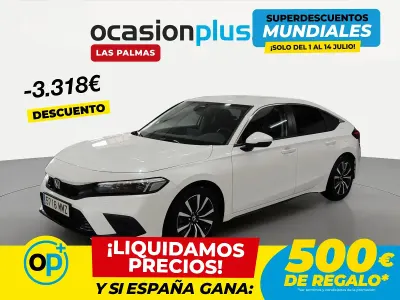 Usado Honda Civic Elegance 184 CV (135 kW) 2024 Blanco Berlina
