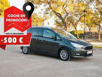 Usado Ford Grand C-Max Trend 125 CV (91 kW) 2018 Gris / plata Monovolumen