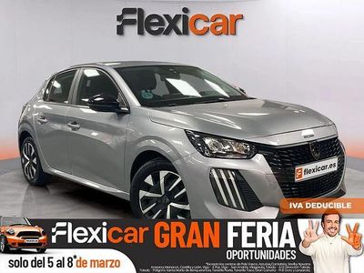Usado Peugeot 208 Active 100 CV (73 kW) 2024 Gris Utilitario