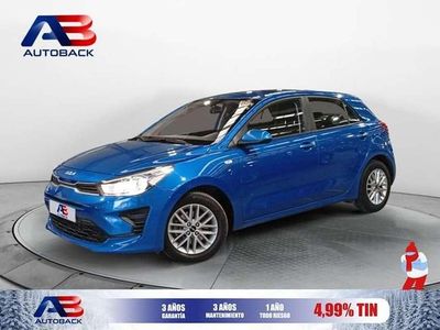 Usado Kia Rio 101 CV (74 kW) 2021 Azul Berlina