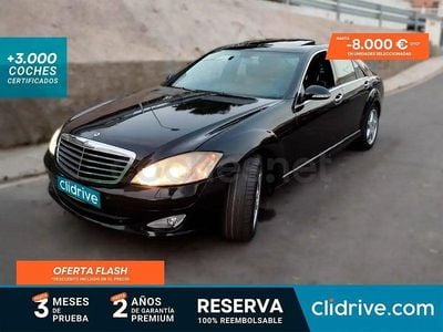 Usado Mercedes S350 258 CV (189 kW) 2007 Negro Berlina