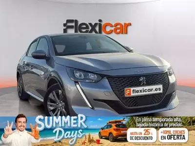 Usado Peugeot e-208 Allure 100 kW (136 CV) 2020 Gris Utilitario