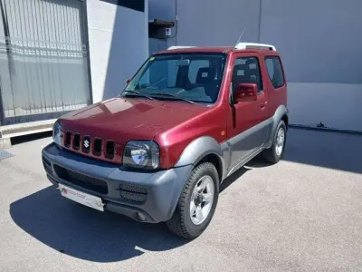 Usado Suzuki Jimny 86 CV (63 kW) 2008 Granate SUV