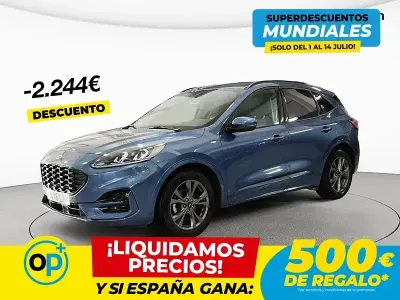 Usado Ford Kuga ST-Line 120 CV (88 kW) 2022 Azul SUV