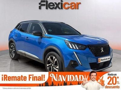 Azul Usado 2021 Peugeot 2008 GT SUV | 16.990 € (Precio justo)