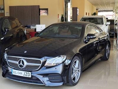 Negro Usado 2017 Mercedes E220 Coupe | 30.990 € (Buen precio)