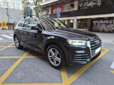 Begagnad Audi Q5 Advanced 163 HK (119 kW) 2017 Svart SUV