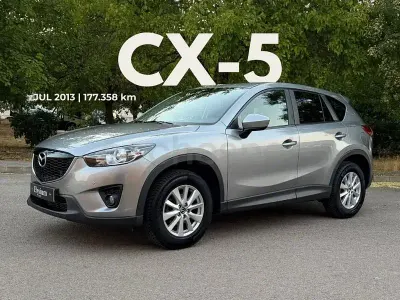 Usado Mazda CX-5 Style 150 CV (110 kW) 2013 Gris / plata SUV