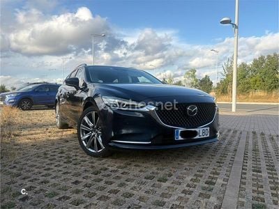 Usado Mazda 6 Sky 194 CV (142 kW) 2019 Azul Familiar