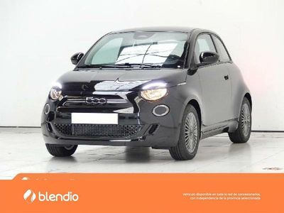 Usado Fiat 500e Icon 86 kW (118 CV) 2022 Negro Utilitario